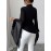 Women's French-Style Asymmetric Blouse - Chiffon Semi-Sheer Shirt Jacket with Short Sleeve, Machine Washable Elegant Tops for Spring/Fall Layering (Solid Color) - Wardrobe Essential for Dresses & Jeans