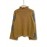Women'S Elegant Floral Sweater - Long Sleeve High Neck Pullover with Brown & Flower Pattern, All-Season Layering Top for Everyday & Formal Outfits - Women'S