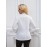 Plus Size, 's Plus Size Elegant White Blazer Jacket - Collar Structured Tailored Suit Coat, Machine Washable Large Business Coat for Professional Workwear, Weddings & Formal Events (No Stretch, Spring/Fall)